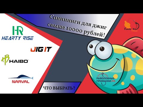 Видео: Спиннинги для джига свыше 10000 рублей