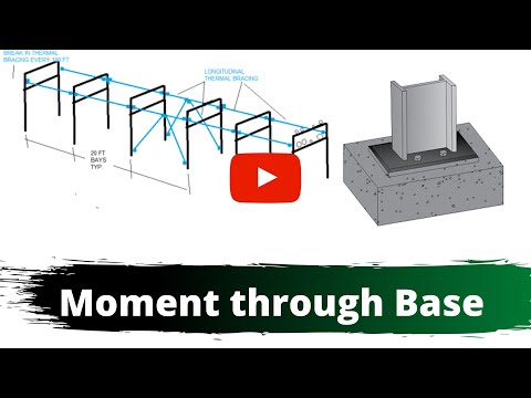 Видео: Передача момента через основание колонны
