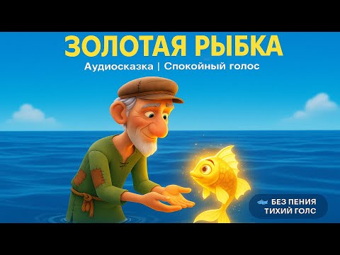 Видео: Золотая Рыбка 🐟 Классическая аудиосказка Пушкина | Засыпай спокойно