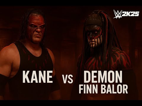 Видео: Underground Horror Fight – Кейн против Демона Финна Балора | WWE 2K25