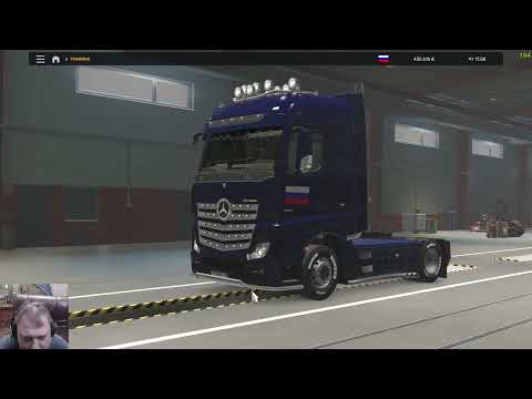 Видео: Euro Truck Simulator 2 сезон 10 серия 7 ДБ 2 Залесск ночью