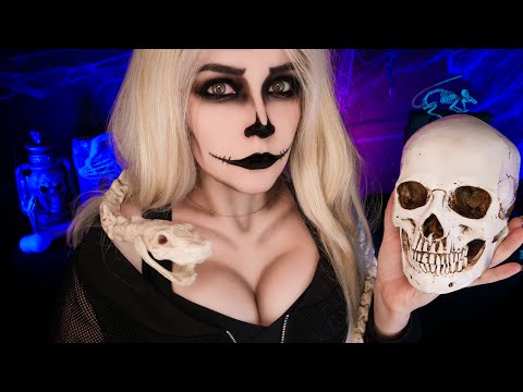 Видео: АСМР триггеры от скелетика для сна 👻 ASMR Triggers Skeleton for Sleep 🎃