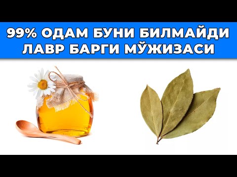 Видео: ДИҚҚАТ! ЛАВР БАРГИДАН ЧОЙ ОРГАНИЗМ БИЛАН НИМАЛАР ҚИЛИШИН КЎРИНГ