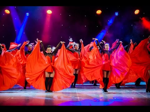 Видео: номер Испания (группа Молодежка), отчетник школы-студии TODES Калуга 09 июня 2014