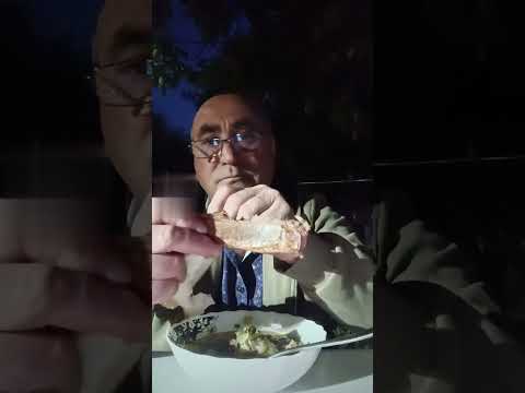 Видео: МУКБАНГ - ГОРОХОВЫЙ СУП 🍲 НА ПРИРОДЕ НОЧЬЮ 🌃