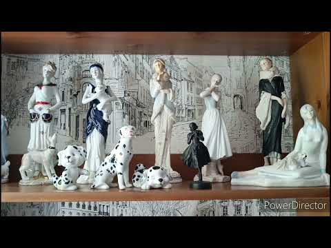 Видео: "Подсела" на "Гжель". Новинки. Серьги-пауки, серебро. Комплект.
