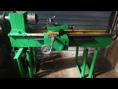 Видео: Небольшие доделки самодельного токарного станка.