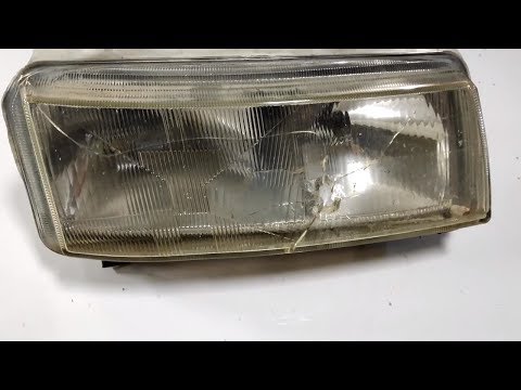 Видео: Ремонт передних фар фольксваген пассат б4, б3.  Volkswagen Passat b3, b4