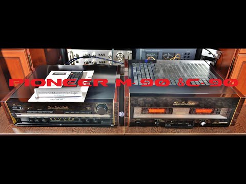 Видео: Pioneer C-90, Pioneer M-90. Video review with disassembly, видеообзор с разборкой аппаратов.