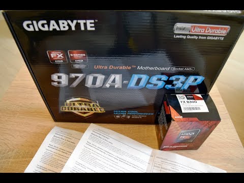 Видео: AMD FX и Gigabyte GA-970A-DS3P rev 2.1