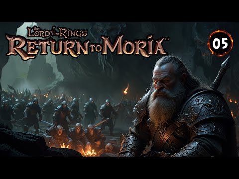 Видео: «🛡️НОВОЕ СНАРЯЖЕНИЕ⚔️» Собираем Кхазад БРОНЮ и ОРУЖИЕ в The Lord of the Rings - Return to Moria №05