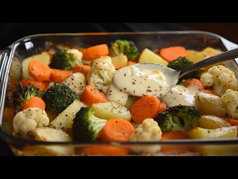 Видео: Попробовав это блюдо один раз, вы БУДЕТЕ ГОТОВИТЬ его всегда! Вкусный брокколи с цветной капустой!