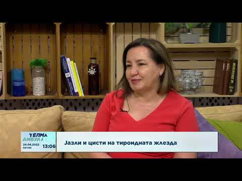 Видео: Јазли и цисти на тироидната жлезда