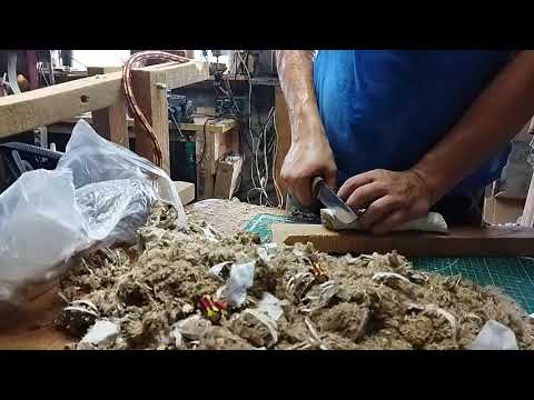 Видео: Тест ножа из рамной пилы сталь 9хф