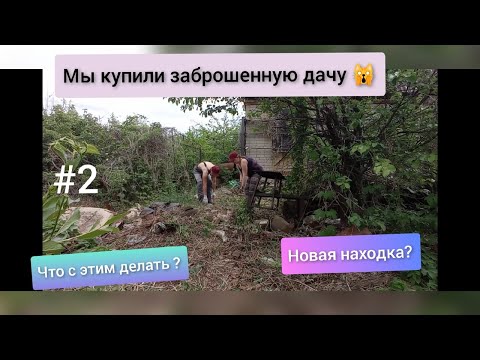 Видео: #2 МЫ купили ЗАБРОШЕННУЮ ДАЧУ / Расчистка участка