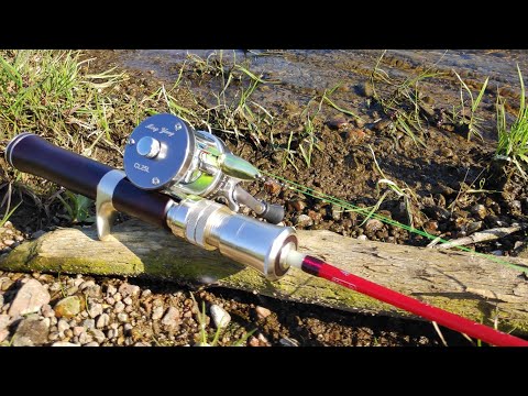 Видео: По приколу  Мини мультипликаторная катушка игрушка Ming Yang C25L и стекляха  Immersion X8