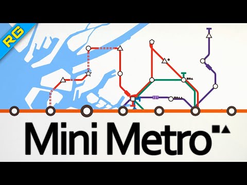 Видео: Японцы любят делать это быстро [RG] [Let's Play Mini Metro]