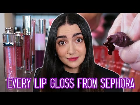 Видео: Смешиваем все блески для губ от Sephora