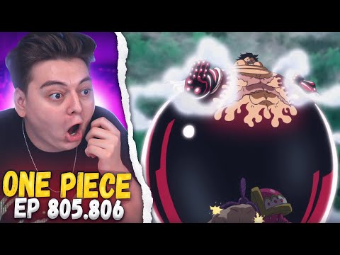 Видео: ЧЕЛОВЕК ТАНК! 4.5 ГИР ! Ван-Пис 805-806 серия | Реакция на аниме