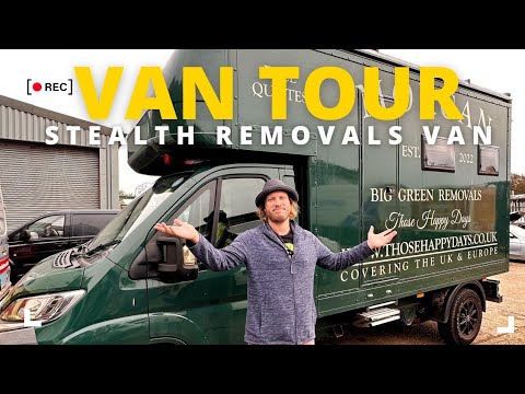 Видео: Переделка роскошного кемпервана Luton — Van Tour (Vanlife в Великобритании)