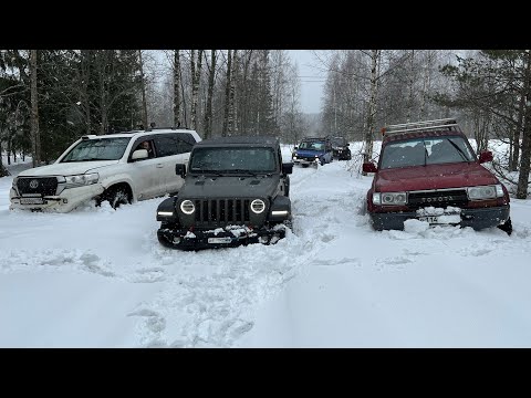Видео: TLC80, TLC200, Wrangler Rubicon и Нивы)