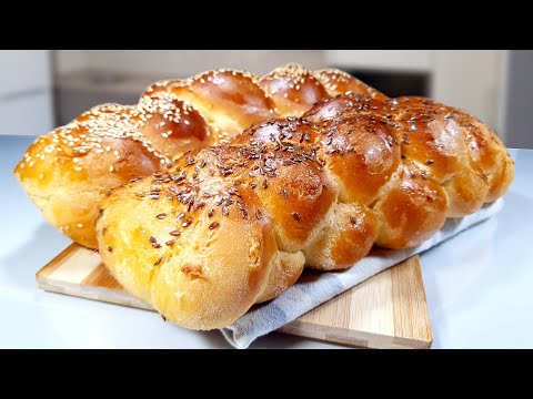Видео: Вкусный, Нежный и Ароматный Хлеб - Хала