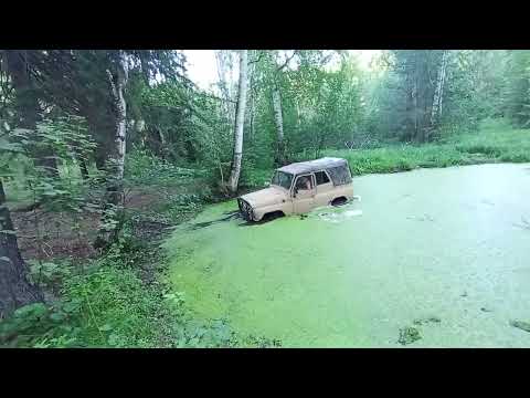 Видео: УАЗ снова в строю - ищем где вновь утопить)   4х4help Казань - бесплатная внедорожная помощь