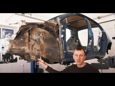 Видео: Из чего сделан скелет VOLKSWAGEN и почему его кузов супер-прочный!