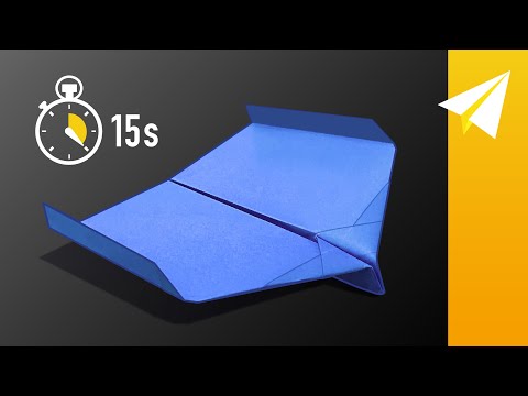 Видео: Как сделать планер-победитель из бумаги — Bosklapper Lock от Джефа Пауэлса