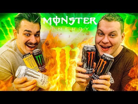 Видео: ВСЕ ВИДЫ ЭНЕРГЕТИКА МОНСТР (Black Monster)