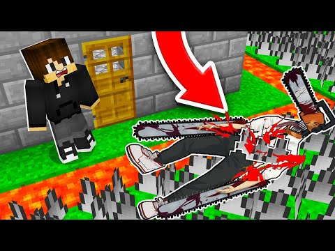 Видео: НУБ ПРО И ДЕВУШКА ДЕЛАЮТ ЛОВУШКИ НА ЧЕЛОВЕКА БЕНЗОПИЛУ В МАЙНКРАФТ! ЕНОТИК CHAINSAW MAN MINECRAFT