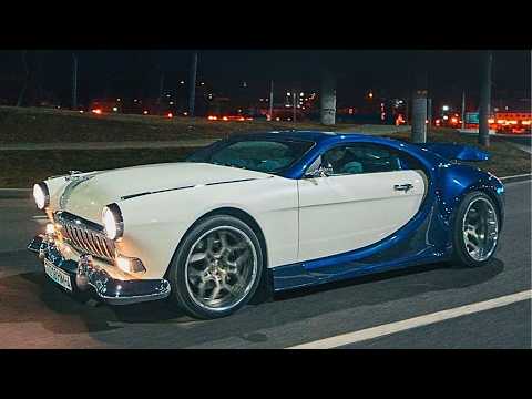 Видео: Мужчины Строят Кастомный BUGATTI из 3 Старых Автомобилей | Сколько Они Потратили? Автор: @DashingAxe