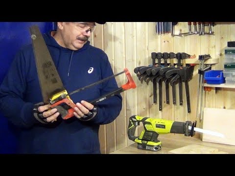 Видео: Сабельная пила - область применения. Сабельная пила Ryobi RRS1801M