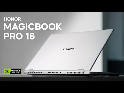 Видео: RTX 5070 и Honor MagicBook Pro 16 Hunter Edition