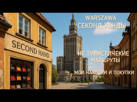 Видео: SECOND HAND VLOG/ Не туристический маршрут: секонд хенды Варшавы/Откуда столько классных вещей?
