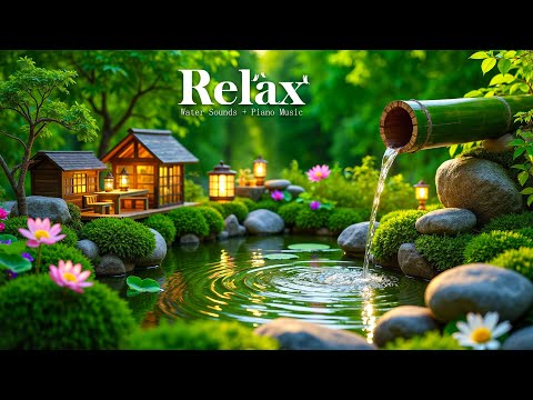 Видео: Целительная музыка для внутреннего покоя 🌿 Звуки бамбуковой воды, чтобы перестать думать, снять стр