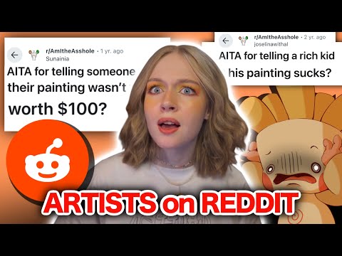 Видео: Ненормальные ХУДОЖНИКИ на REDDIT (реакция художника на Reddit Stories)