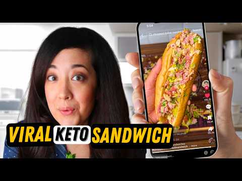 Видео: Лучший кето-сэндвич, который мы когда-либо пробовали! Так просто!