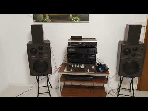 Видео: сравнение старых усилителей DUAL CV120 с GRUNDIG HI FI BOX 206A и ONKYO  A 8670 с Telefunken TLX3