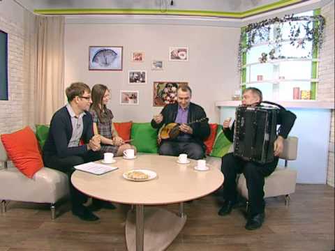 Видео: Рубрика "Гость в студии": Андрей Романов (баянист-виртуоз) и Андрей Кугаевский (домрист)