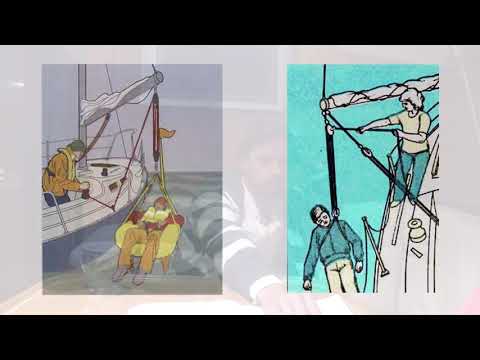 Видео: Человек за бортом!