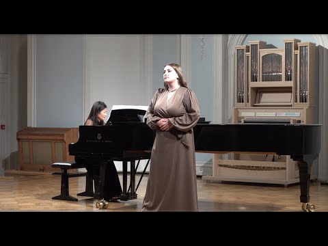 Видео: С. Баневич Ария Герды из оперы "История Кая и Герды" - исп. Юлия Румянцева