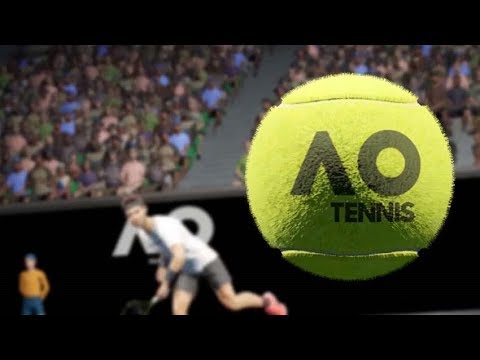 Видео: Обзор теннисного симулятора AO International Tennis 2018