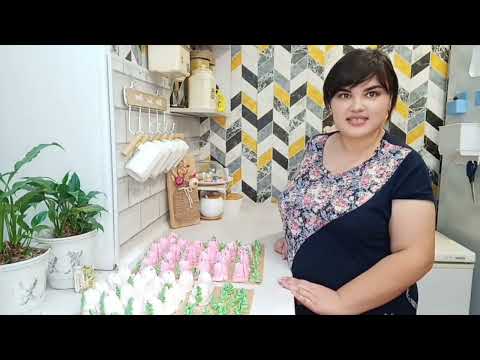 Видео: Зефирные тюльпаны. Отсадка. Рецепт