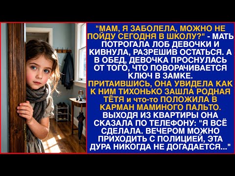 Видео: Мам, я заболела, можно не пойду сегодня в школу? - мать потрогала лоб девочки и кивнула...