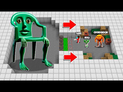 Видео: 🇺🇦 АРМІЯ 1000 КАРКІР КАРКУР ПРОТИ БАКІ І МІКИ В МАЙНКРАФТ! БИТВА MINECRAFT