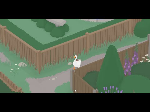 Видео: Момент со стрима Untitled Goose Game№1. Гусь, вредим всем подряд и все воруем:3
