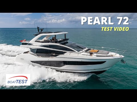 Видео: Видеоролик о тестировании характеристик и производительности Pearl 72 (2023-) от BoatTEST
