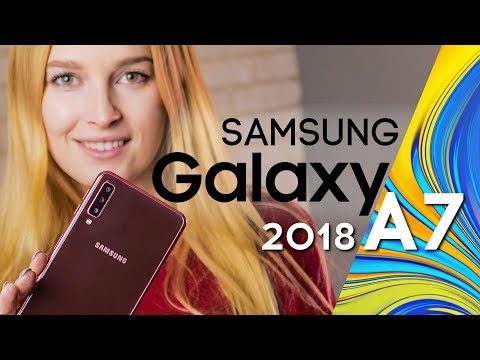 Видео: Samsung Galaxy A7: трехкамерный середняк