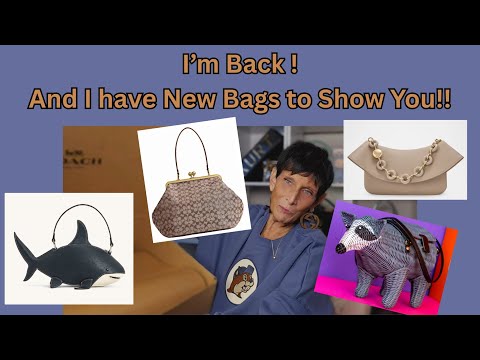 Видео: Я вернулась! И у меня есть новые сумки!
